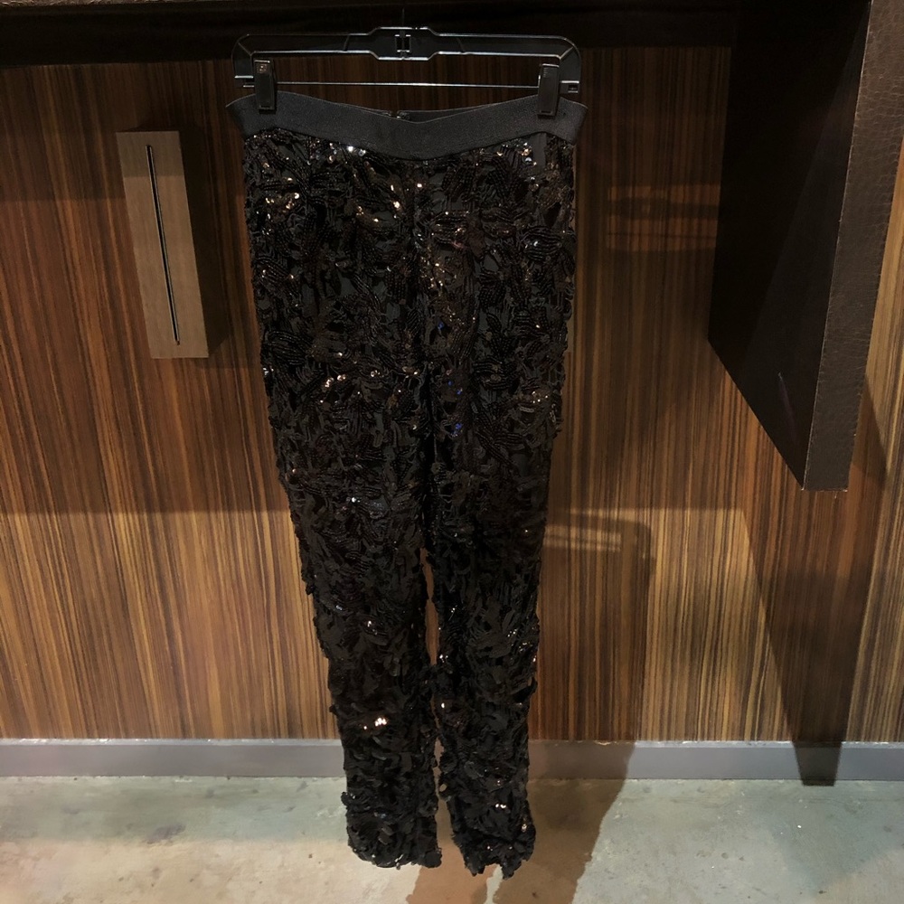 Sequined pants